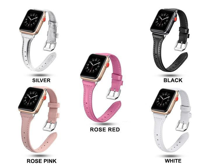 Apple Apple Watch Series 6 5 4 3 Classic Leather Band iWatch 38mm 40mm 42mm 44mm For Men Women Wristband Pulseira strap Unisex Bracelet Watchbands