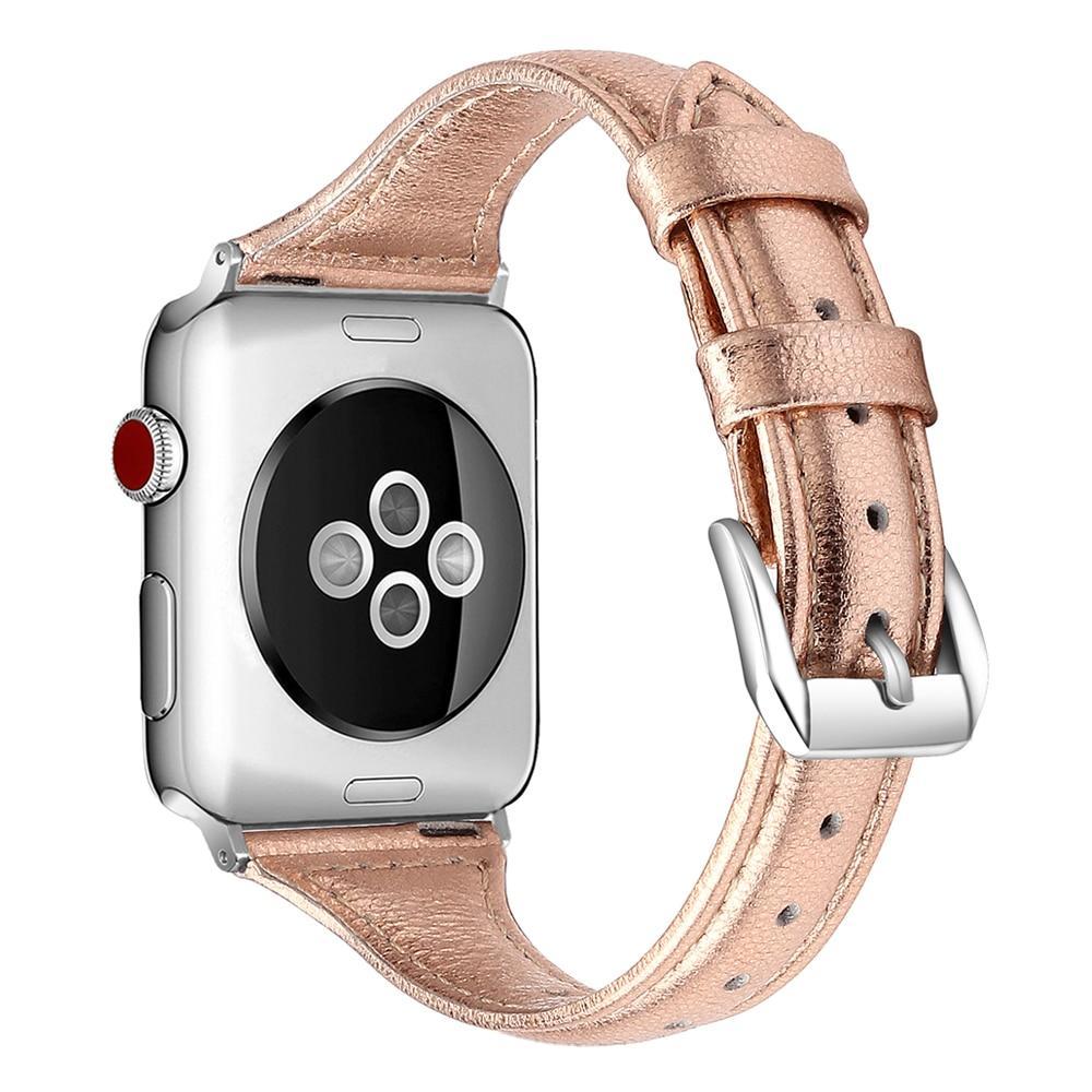 Apple Pulseira strap For apple watch band iwatch 4 3 42mm 38mm 44mm 40mm correa for apple watch band leather Bracelet Accessories, USA Fast Shipping