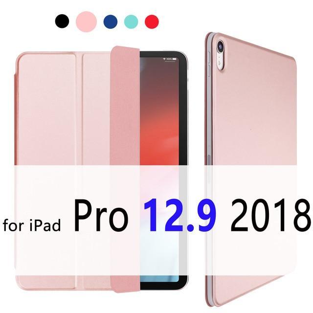 Apple Rose gold 12.9 iPad Pro 12.9  case for 11" 2018, Magnetic Ultra Slim Smart Cover easy to Attach & Charge