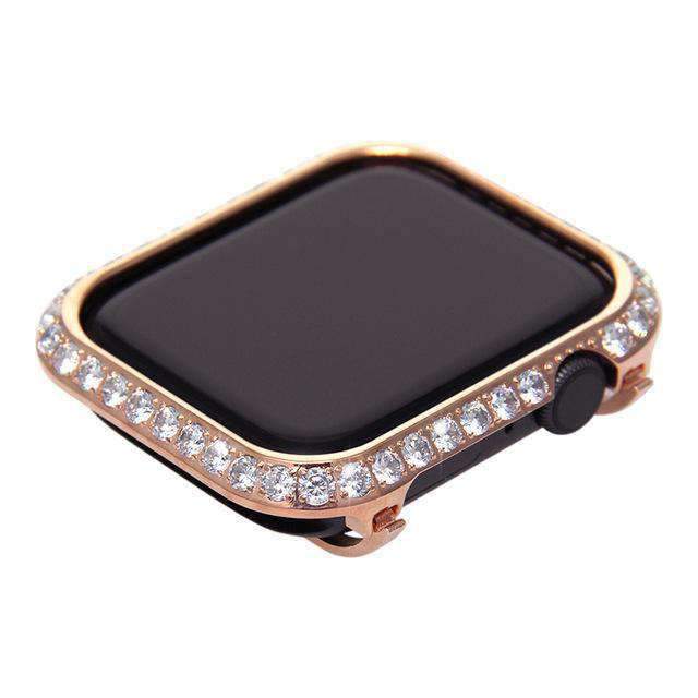 www.Nuroco.com - Apple Watch Bezel case Cover Rhinestone Crystal