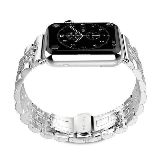 WITH APPLE WATCH SERIES 4 AND 5 - Autres accessoires - silver tone
