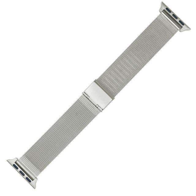 Apple Watch Band Collection  Milanese Buckle Loop Watch Band – My Designer  Collective