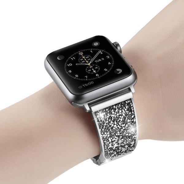 Luxury Designer Apple Watch Bling Diamond Fashion Band Crystal Strap