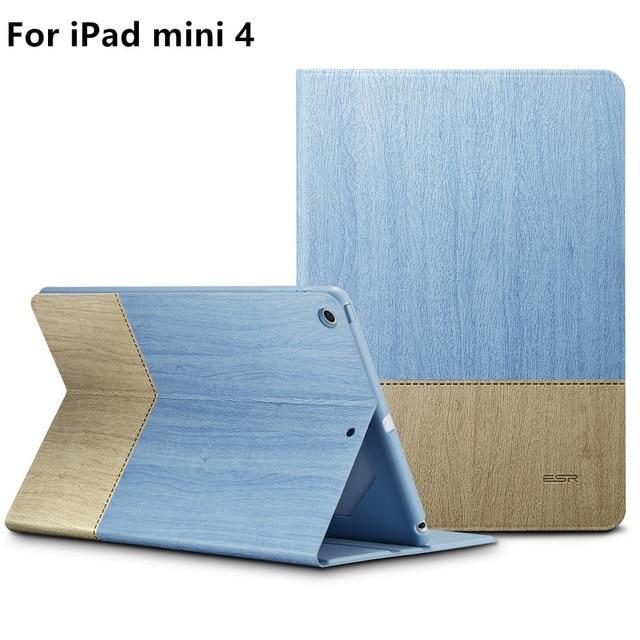 Apple Sky bule-Mini 4 Case for iPad Mini 5 2019 mini 4 3 2 1 Case Oxford Cloth Back Trifold Stand Auto Sleep/Wake up Smart Cover for iPad Mini 5