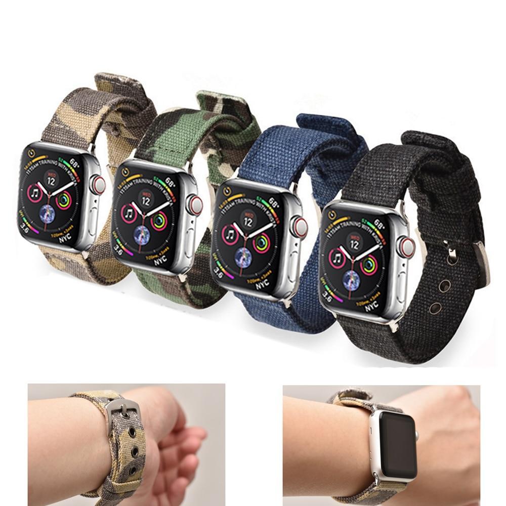 Apple Sport Nylon strap for apple watch 4 44mm 40mm iwatch band 42 mm 38mm watchband  bracelet apple watch 3 2 1 Accessories US Fast Shipping