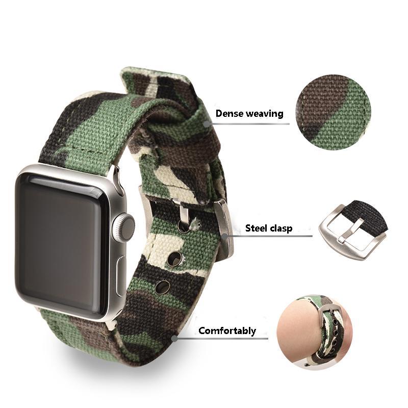 Apple Sport Nylon strap for apple watch 4 44mm 40mm iwatch band 42 mm 38mm watchband  bracelet apple watch 3 2 1 Accessories US Fast Shipping