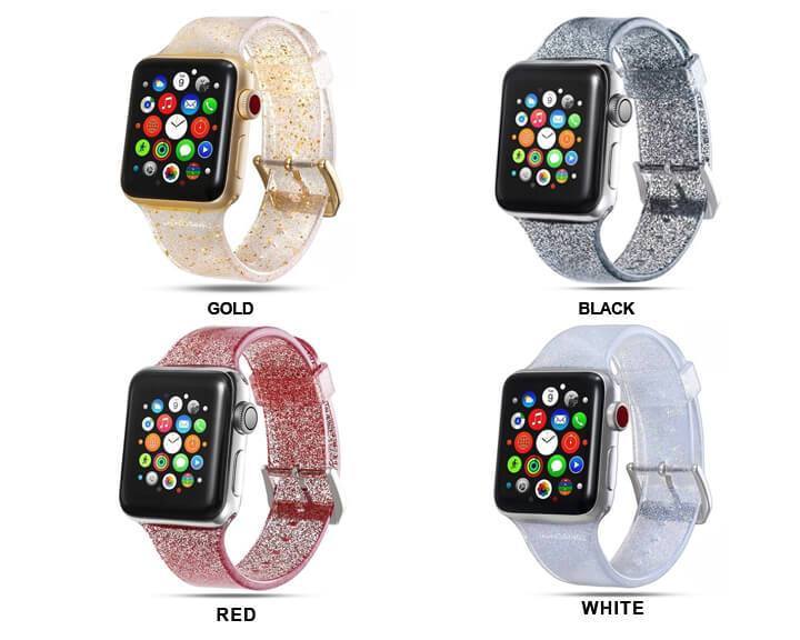 Leather and Metal Smart Fashion Rubber Watch Bands Soft Sport Silicone Apple  Wristbands Replacement Watch Strap for iWatch Series 7 8 - China Silicone  Strap and Watch Band price
