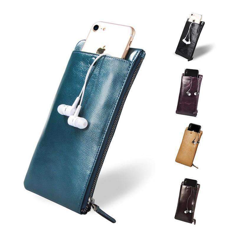 Apple Universal Wallets Genuine Leather Handbag Bag For iphone 7 7 Plus 5 SE 6 6s Plus Case For Samsung Fashion