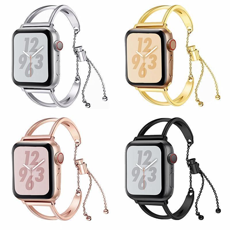 Apple Watch 7 6 5 Band Women Elegant Minimalist Cuff Watchband – www.Nuroco.com