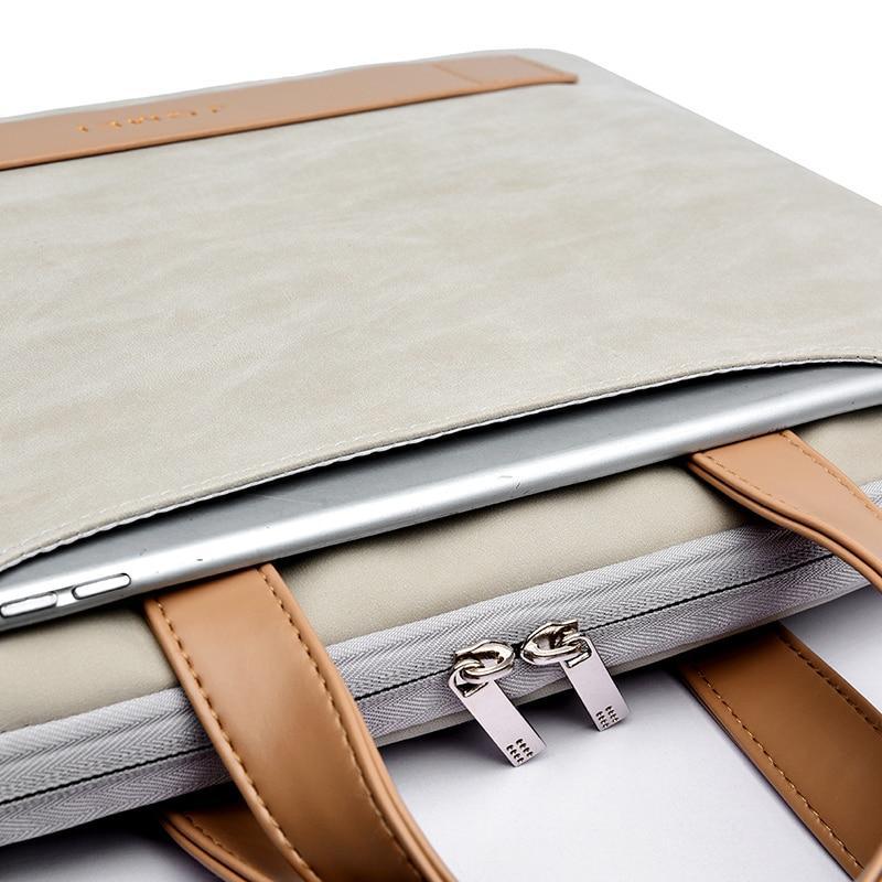 Leather Laptop Sleeve, MacBook Pro 15