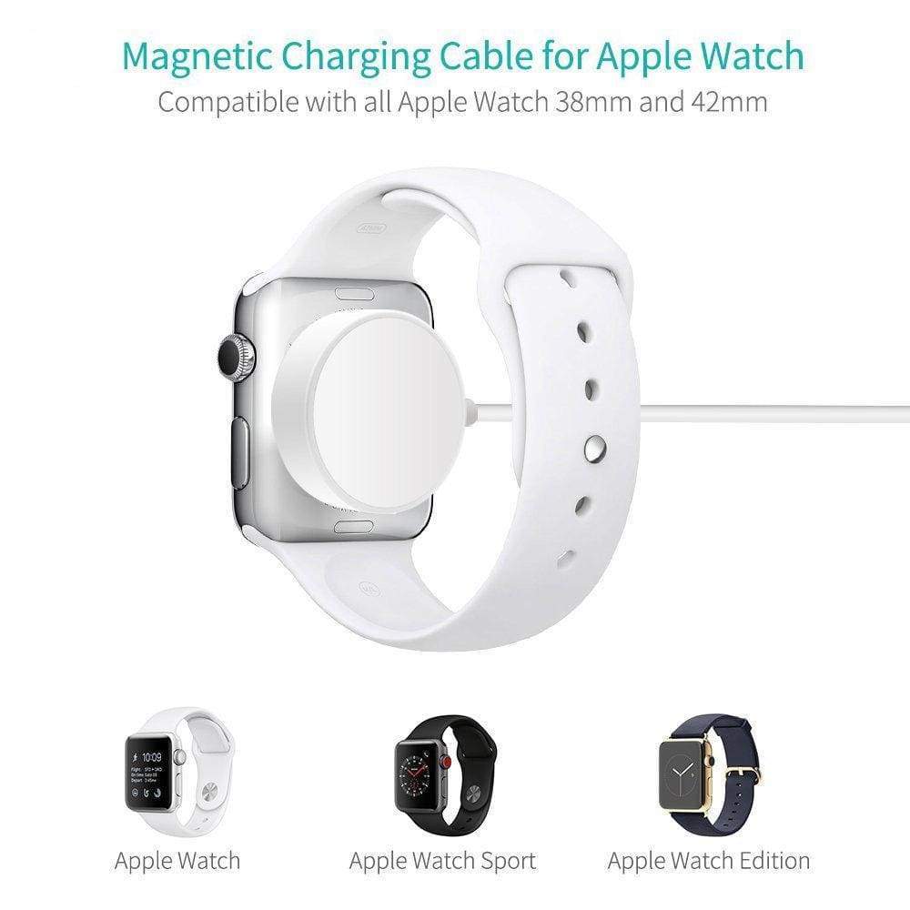 1m cable Certified Apple watch band charging station for  iwatch Series 4 3 2 1, Wireless USB Magnetic iWatch Charger, Us fast shipping