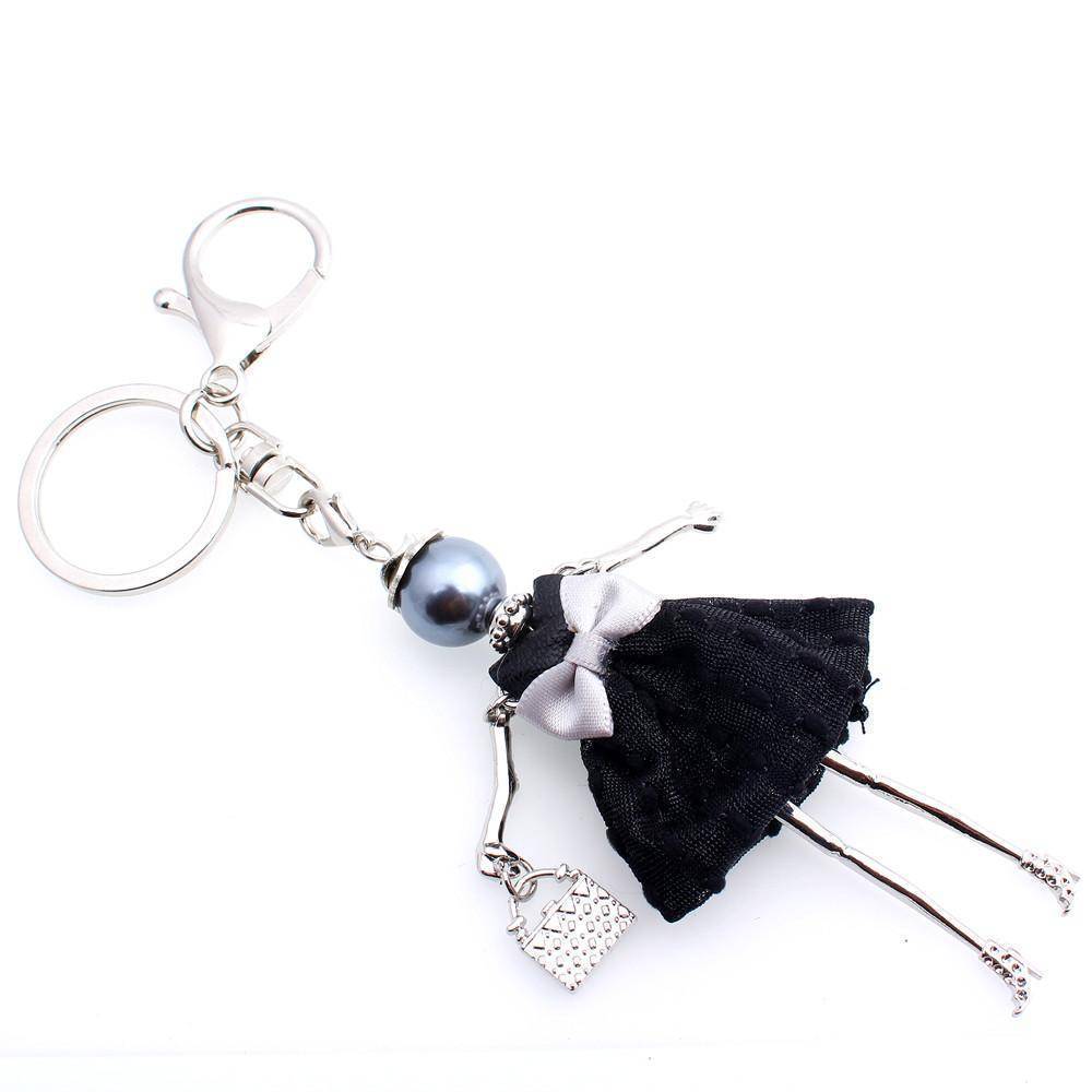 bag accessories Handmade Doll keychain