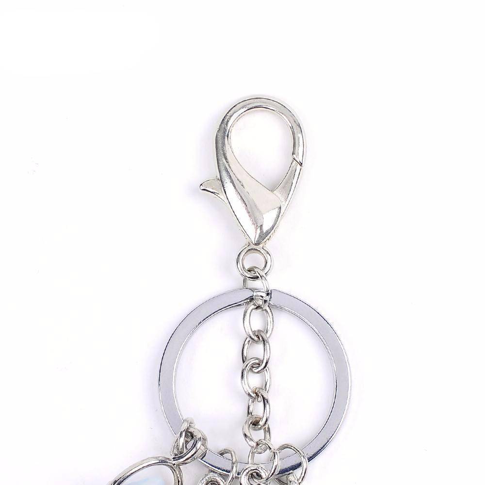 bag accessories Opal moonstone dreamcatcher Keychain