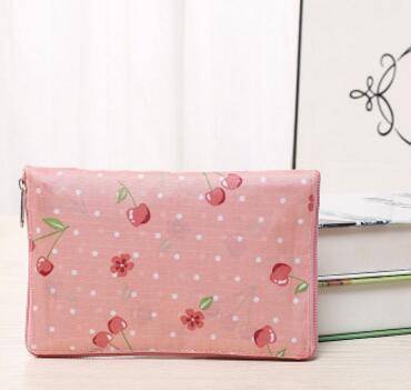 bag organization pink XL Eco Friendly Shopping Foldable Bag with Zipper