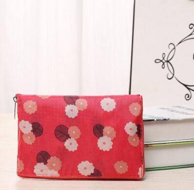 bag organization Red XL Eco Friendly Shopping Foldable Bag with Zipper