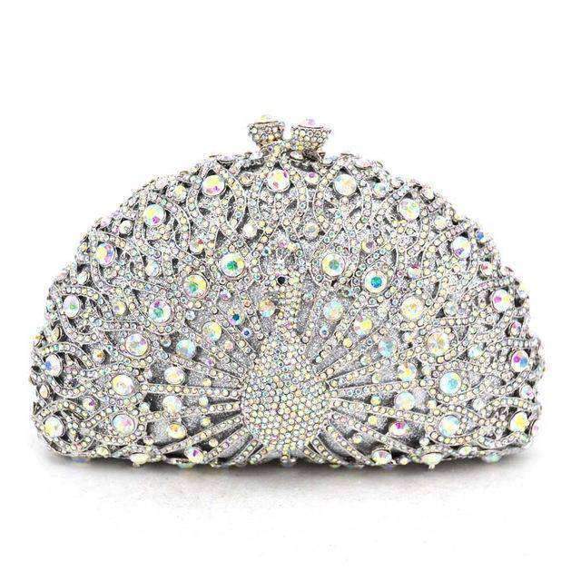 Luxury Crystal Clutch Bag