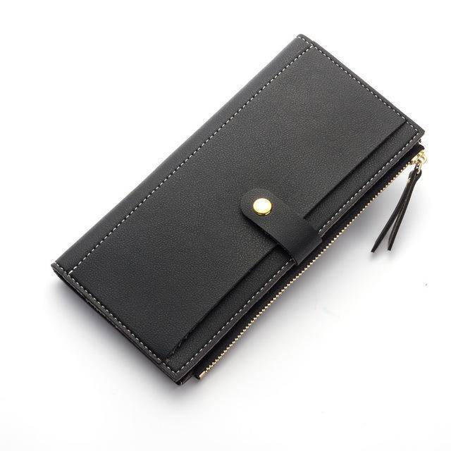 bags Black Real Simple Wallet long clutch purse