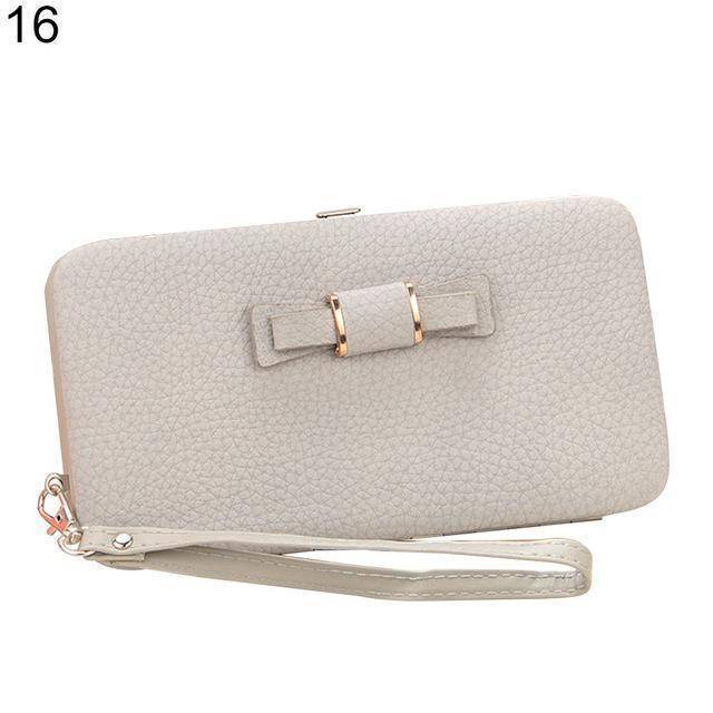 Fashion Women Girl Leather Wallet Long Card Phone Holder Clutch Purse  Handbag US | eBay