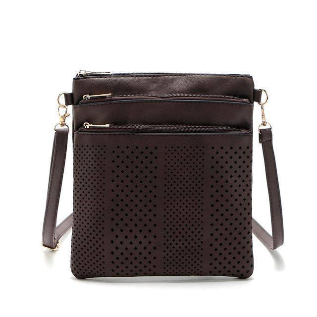 bags Coffee Two Hollow out shoulder, cross body bag
