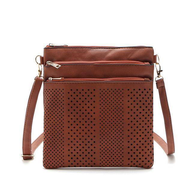 bags Dark Brown Two Hollow out shoulder, cross body bag