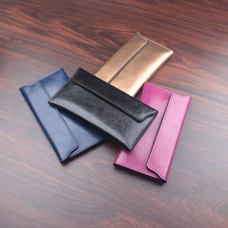 Wallet For Women Small Fancy Genuine Leather Luxury Envelope Card