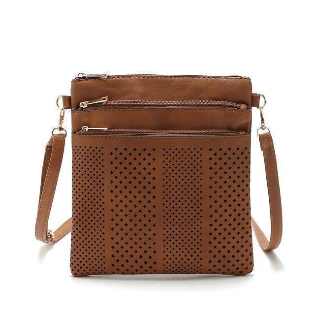 bags Light Brown Two Hollow out shoulder, cross body bag