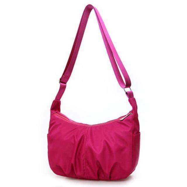 bags Magenta Ultra light Strong Nylon Shoulder Hobo Bag