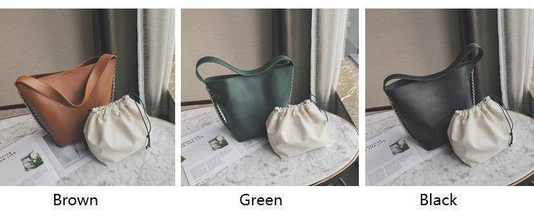 Bags Medium size Chain bucket  Shoulder bag