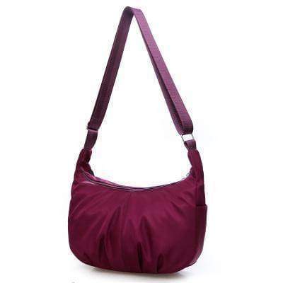 bags Purple Ultra light Strong Nylon Shoulder Hobo Bag