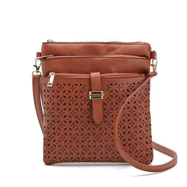 bags Red Brown One Hollow out shoulder, cross body bag