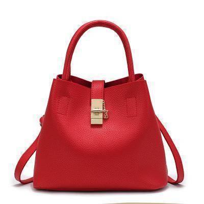bags red Bucket Bag