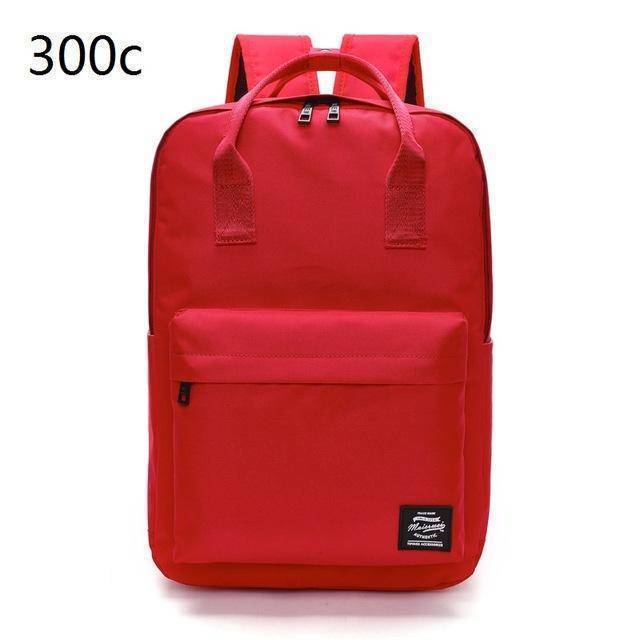 Bags Red MAN ER WEI Large Capacity Backpack Women Preppy School Bags For Teenagers Men Oxford Travel Bags Girls Laptop Backpack Mochila