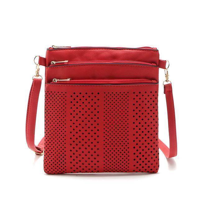 bags Red Two Hollow out shoulder, cross body bag