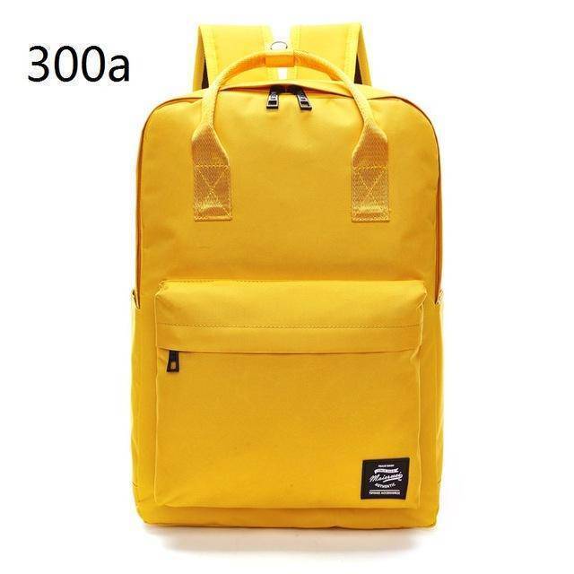 Bags Yellow MAN ER WEI Large Capacity Backpack Women Preppy School Bags For Teenagers Men Oxford Travel Bags Girls Laptop Backpack Mochila