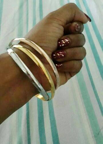 3 Color bangle bracelet