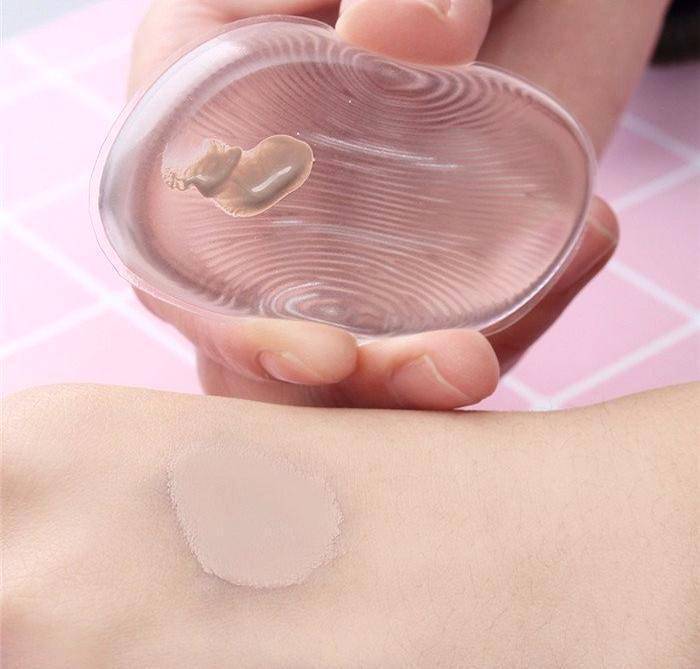 10 pack Silicone reusable Gel Jelly Sponge for Cosmetic Foundation or BB Cream application
