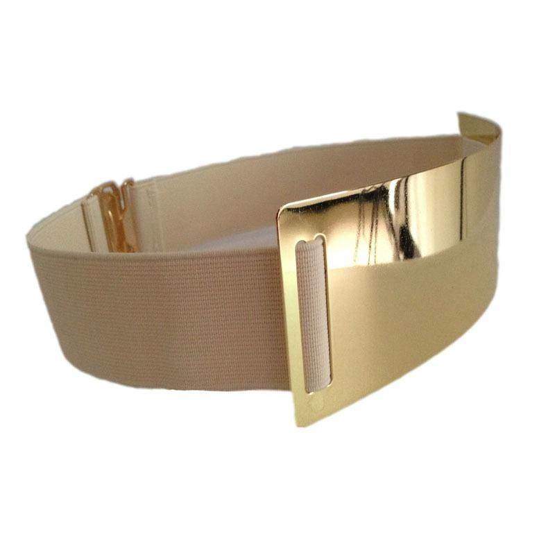 Belts Hot Designer Belts for Woman Gold Silver Brand Belt Classy Elastic ceinture femme 5 color belt ladies Apparel Accessory