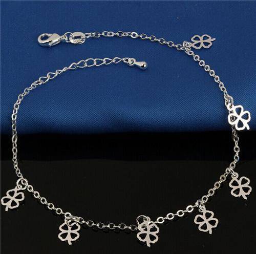 16 Designs Anklet Bracelets Silver