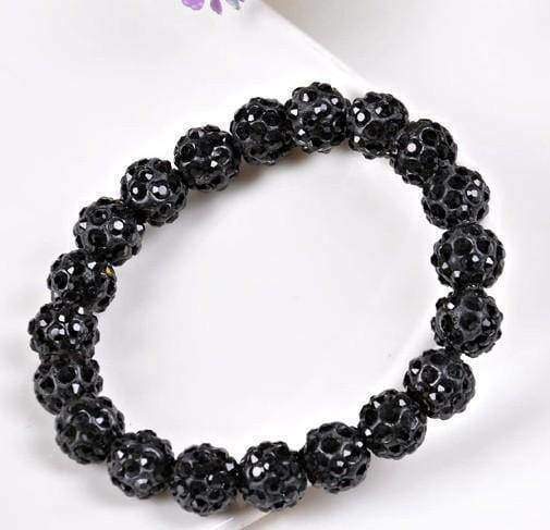 bracelet black Crystal Shamballa Bracelet