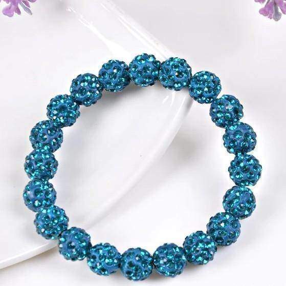 bracelet Dark blue Crystal Shamballa Bracelet