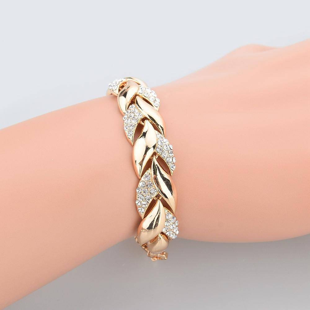 18K Stainless Steel Jewelry Gold Plated Gold Color Bracelet Hip Hop Style  for Handcraft DIY Design - China Fashion Jewellry and Jewelry Bracelet  price | Made-in-China.com