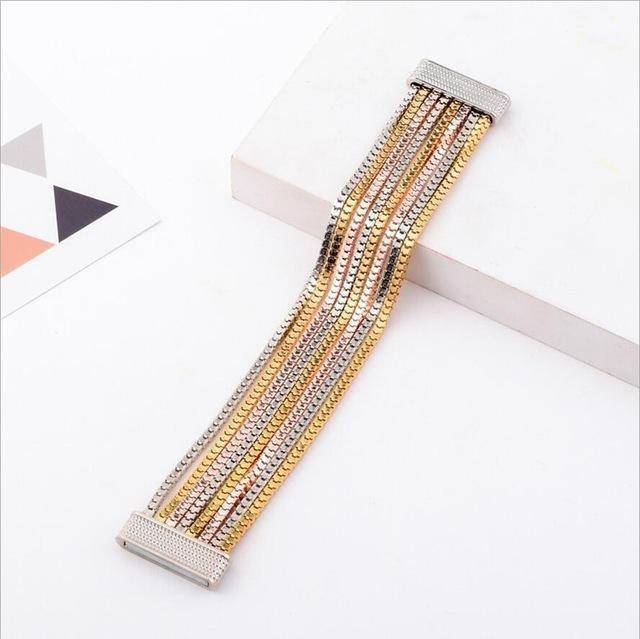 Bracelet gold Vintage Multilayer Magnet Wrap Bracelets & Bangles