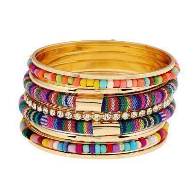 bracelet style3 Boho charms tribal ethnic bangle tassel bracelet & bangles