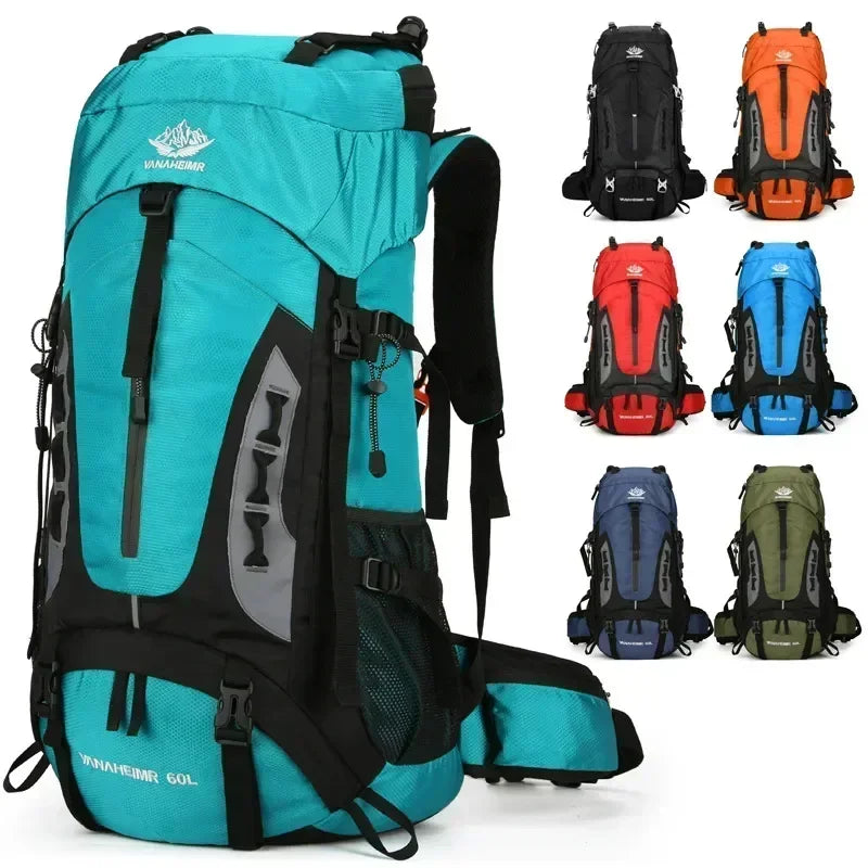 60L Camping Backpack Men's Travel Bag Climbing Rucksack Large Hiking S – www.Nuroco.com 60L Camping Backpack Men's Travel Bag Climbing Rucksack Large Hiking S – www.Nuroco.com