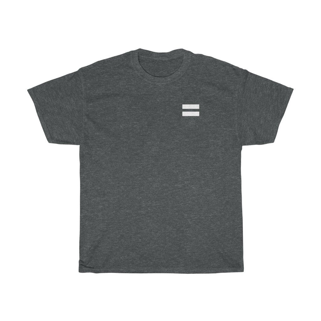 T-Shirt Dark Heather / S Equality Shirt sign, women Clothing, Rights Gender LGBT Sweatshirt, Equal Rights Race Religion, trendy design for her