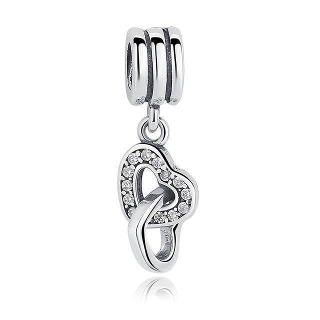 24 Designs, 925 Sterling Silver Pendant Charm Dangle Beads