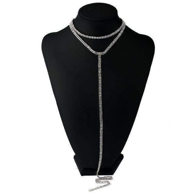 10 Designs, Rhinestone choker Statement Necklaces
