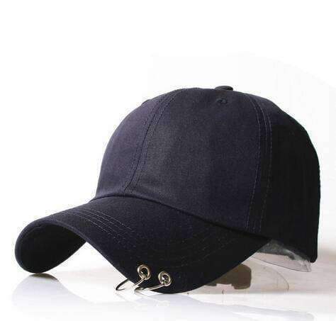 8 Styles, Unisex Embroidery Cap with Silver hoops