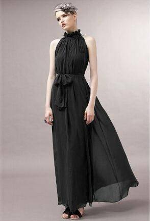 clothing Black / S Plus Size - Multi Wear Elegant Chiffon multi way convertible dress Dress (Up to US 18)