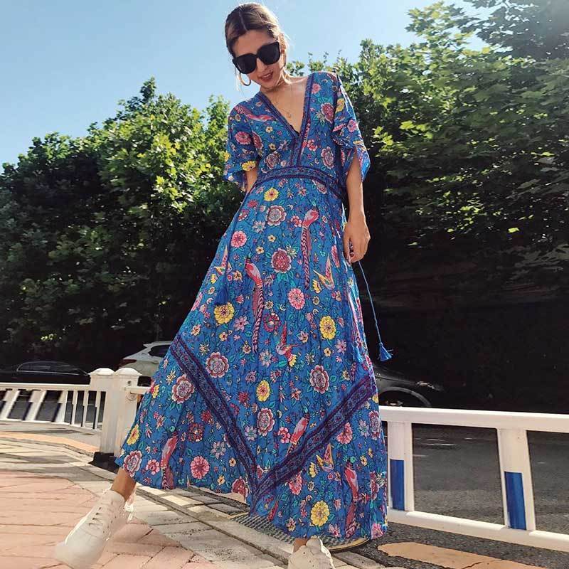 Style Traditional Bohemian Clothing Vintage Bohemian Dresses